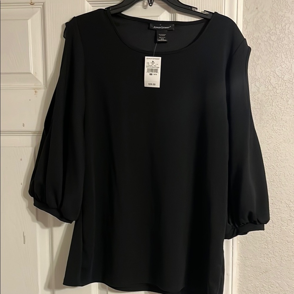 New York & Company Black Blouse
